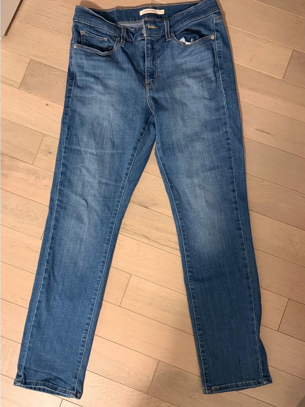Levi’s Womens Straight Jeans - Blue